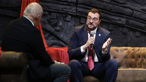 El presidente del Principado de Asturias, Adri�n Barb�n