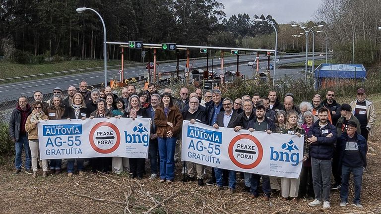 Pontón reclama la gratuidad de la AG-55 para beneficiar a una población de 100.000 habitantes