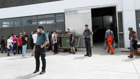 CONFLICTO ENTRE MARISCADORES DE A PIE CON LOS DE A FLOTE DE LA COFRADIA DE PESCADORES DE RIANXO POR LAS CONCESIONES