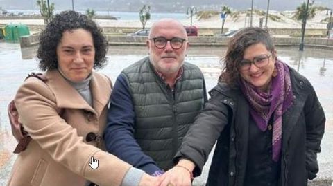 Isabel María Toja, Xosé Manuel Pose y María Cristina Vázquez