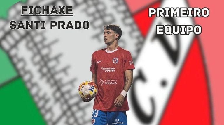 Santi Prado, nuevo futbolista del Racing Vilalbés hasta final de temporada