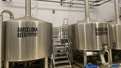 Instalaciones de la fbrica de cerveza de la familia de Palas en Barcelona
