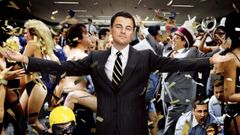 Leonardo DiCaprio, protagonista de la pelcula El lobo de Wall Street, de Martin Scorsese