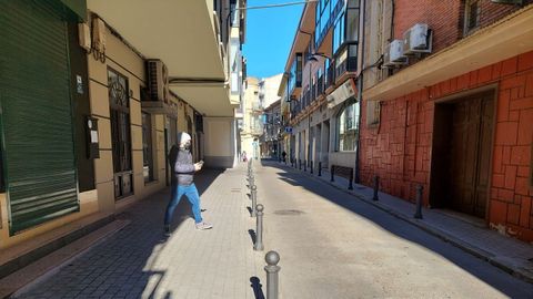 Retranqueo de una calle de Astorga para preservar debajo los restos de parte del foro romano