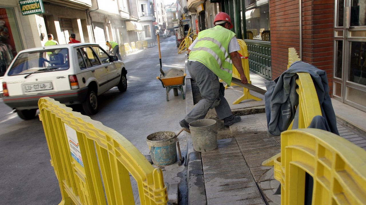 Protestas de los bomberos en la capital de la provincia