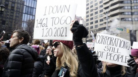 Protestas en Nueva York