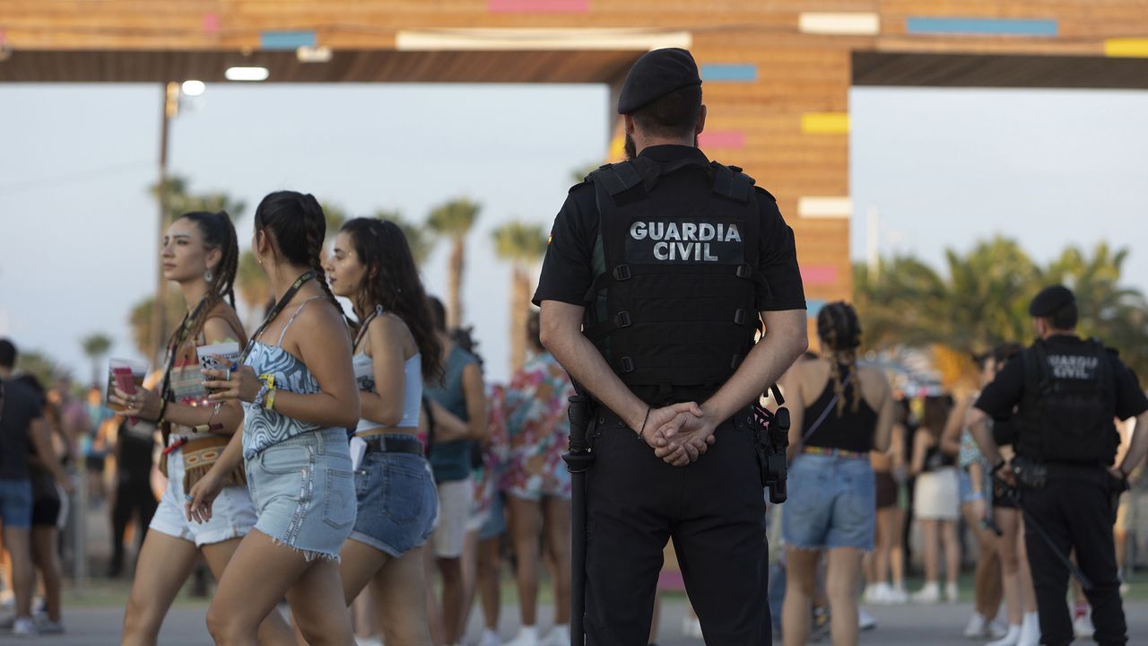 La Guardia Civil ha incrementado la vigilancia en festivales de música para