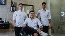 Sebastián Morales, Bryan Chacón y Freddy Ascanio abrieron Stars Barber Club