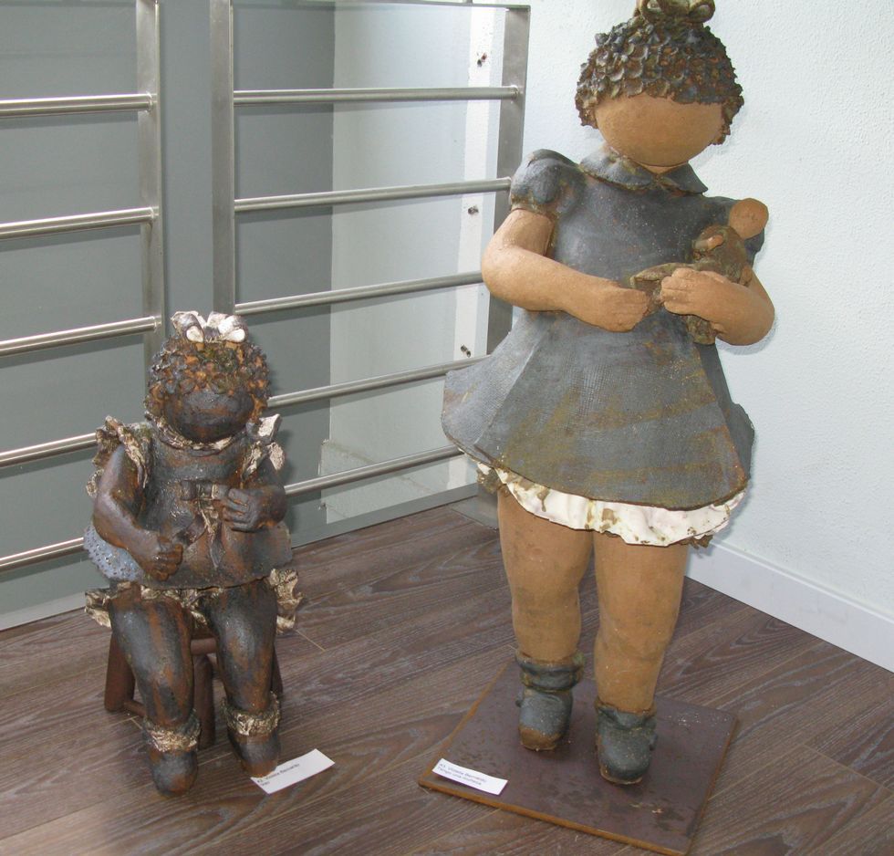 Obras de Violeta Bernardo.