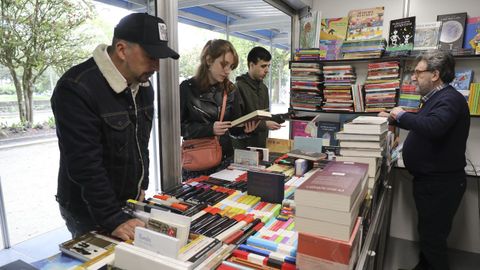 Feira do Libro en Santiago.