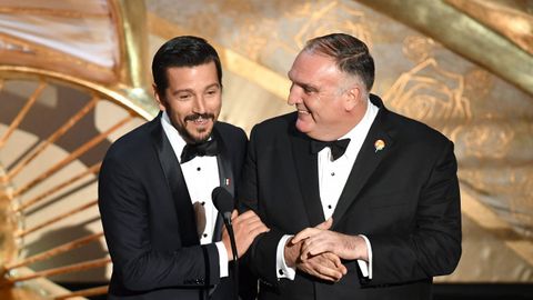 Diego Luna y José Andrés