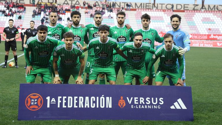 El «1×1» del Racing Club Ferrol en su derrota frente al Zamora