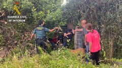Intervencin de la Guardia Civil para localizar a un hombre de 80 aos desaparecido en Villaviciosa