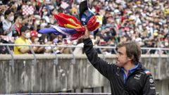 Fernando Alonso, en el Gran Premio de Japn