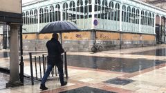 El temporal de lluvia barre Oviedo
