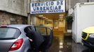Entrada de las urgencias peditricas del Hospital Provincial de Pontevedra, donde se atienden estos das cien asistencias por jornada