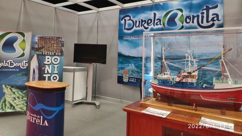 Stand de Burela en Festur, dentro de la Semana Verde de Silleda.