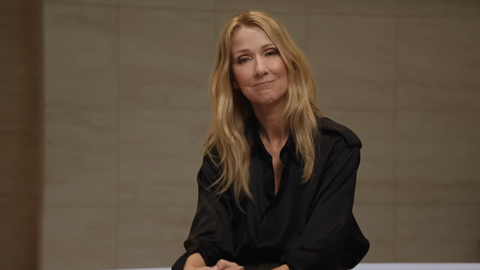 Celine Dion, en un v�deo de la presentaci�n de sus conciertos en Par�s