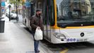 El uso del autobús en Lugo bajó un 25 % tras la pandemia. 