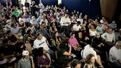 Gallegos residentes en Salvador de Baha asisten a una charla del secretario xeral de Emigracin, Antonio Rodrguez Miranda, sobre los programas de apoyo al retorno de la Xunta, hace dos semanas
