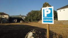 El nuevo aparcamiento gratuito en Trives est situado en Vista Alegre