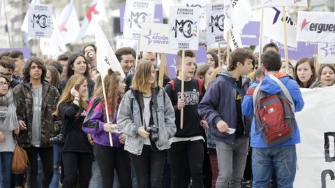 Huelga de estudiantes en contra de la LOMCE