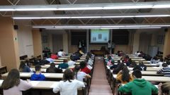 Aula de la Universidad de Oviedo, olimpiada de biologa
