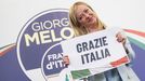 Giorgia Meloni, ganadora de las elecciones italianas del pasado domingo.