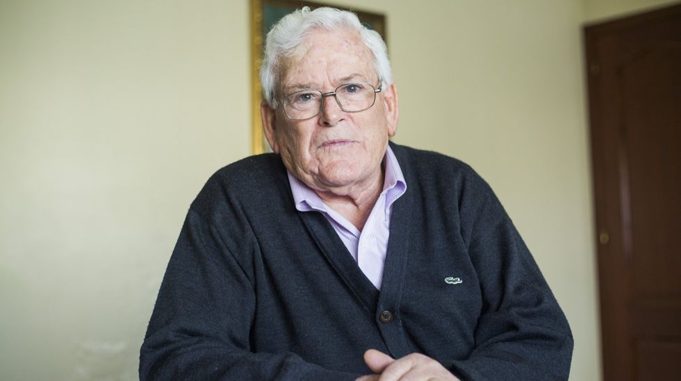 Liberio Antelo, hace seis a�os en Carballo