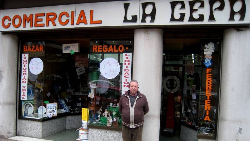 Protesta de transportistas de Cosmos, entre Oural y Lugo, a principios de mes.