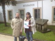 ...Dirigentes de Compromiso delante de los juzgados