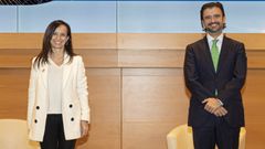 Beatriz Corredor, presidenta de REE, y Manuel Garca, director general de Poltica Energtica