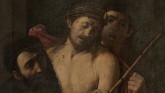 Detalle del Ecce Homo de Caravaggio.