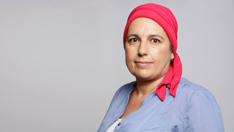 Inmaculada Escriche, paciente de c�ncer de pulm�n.