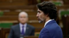 Justin Trudeau, durante una comparecencia en el Parlamento de Canad