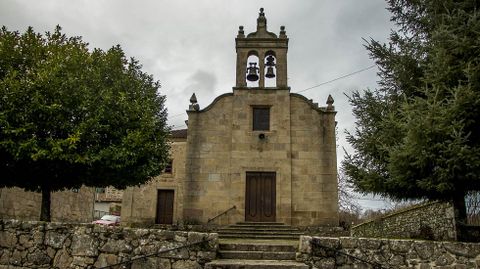 La iglesia de Santa Mara de Ferreira fue construida entre 1795 y 1796