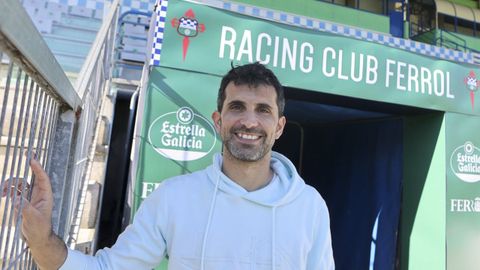 Álex López, en imagen de archivo, defiende que el cambio de nombre del estadio debe llevar aparejadas mejoras.