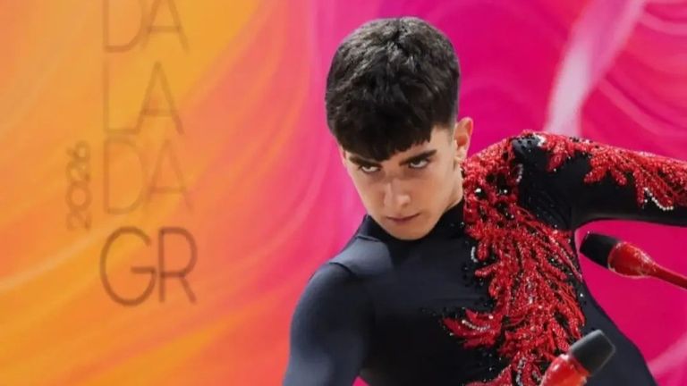 El ourensano José Vázquez brilla en su debut en la categoría sénior nacional de gimnasia rítmica