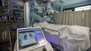 Unidad de cuidados intensivos del Hospital Clnico.
