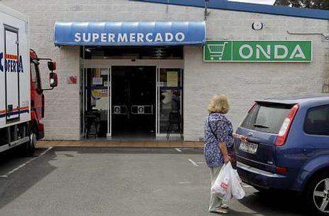 Supermercado de la cooperativa de San Salvador de Pedroso, en una imagen de archivo. 