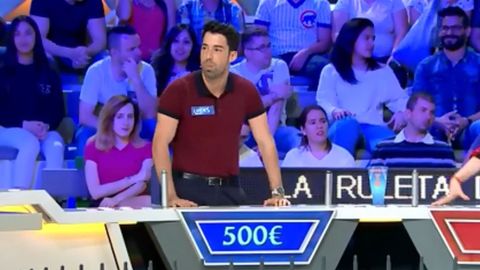 El m�dico gijon�s Lucas Cueto-Felgueroso en el programa �La Ruleta de la Fortuna�