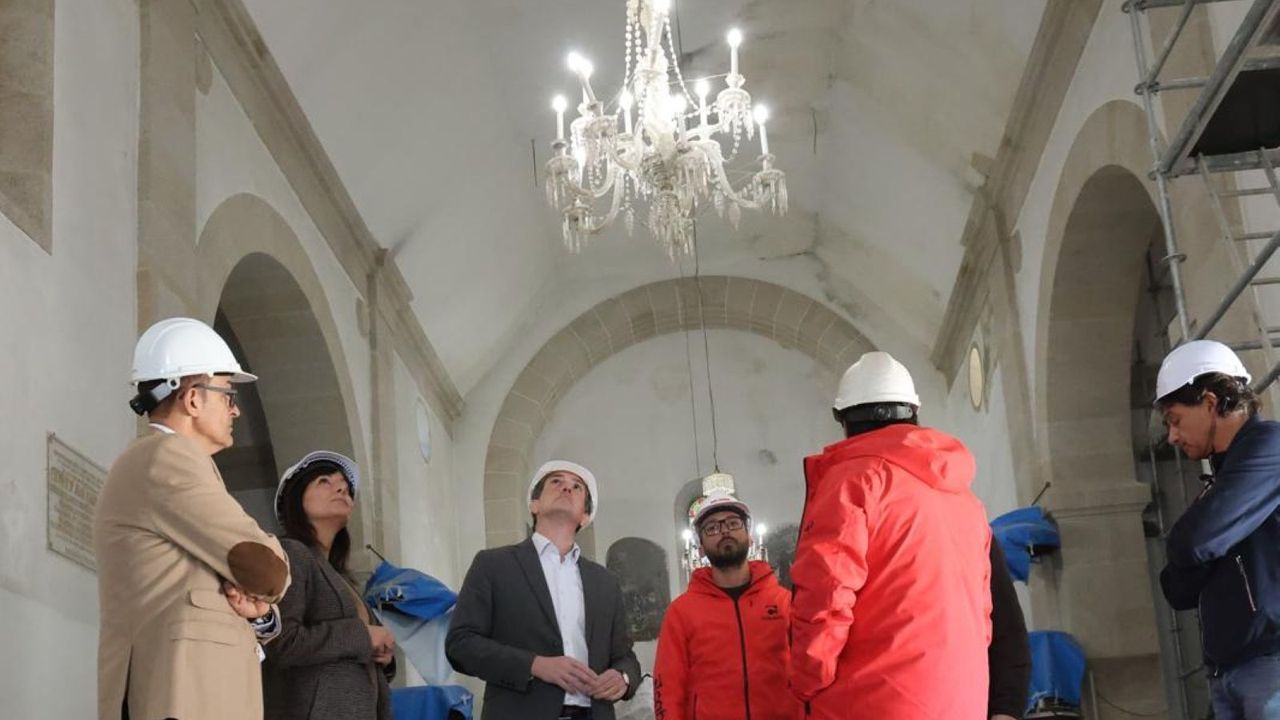 Las obras incluyen actuaciones en el interior y en el exterior de la iglesia