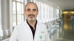 Sergi Ganau es médico especialista en radiodiagnóstico en el Hospital Clínic de Barcelona.
