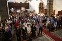Centenares de personas participaron ya en las misas celebradas durante los ltimos das. 
