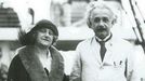 Albert Einstein y su esposa Mileva Mari?