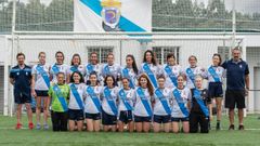 La selección galega femenina defiende el podio obtenido en la última cita mundialista