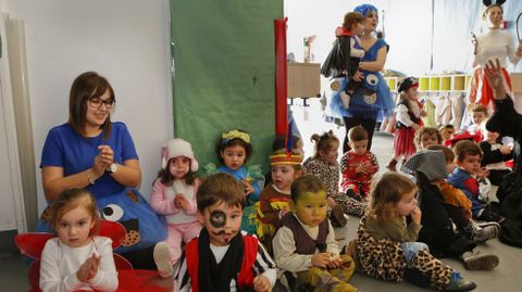 Fiesta en la escuela infantil A Braa (Carballo)
