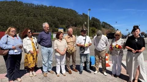 HomenajeLuisGarciaSuarez.Homenaje memoria hist�rica en San Juan de La Arena a Luis Garc�a Su�rez