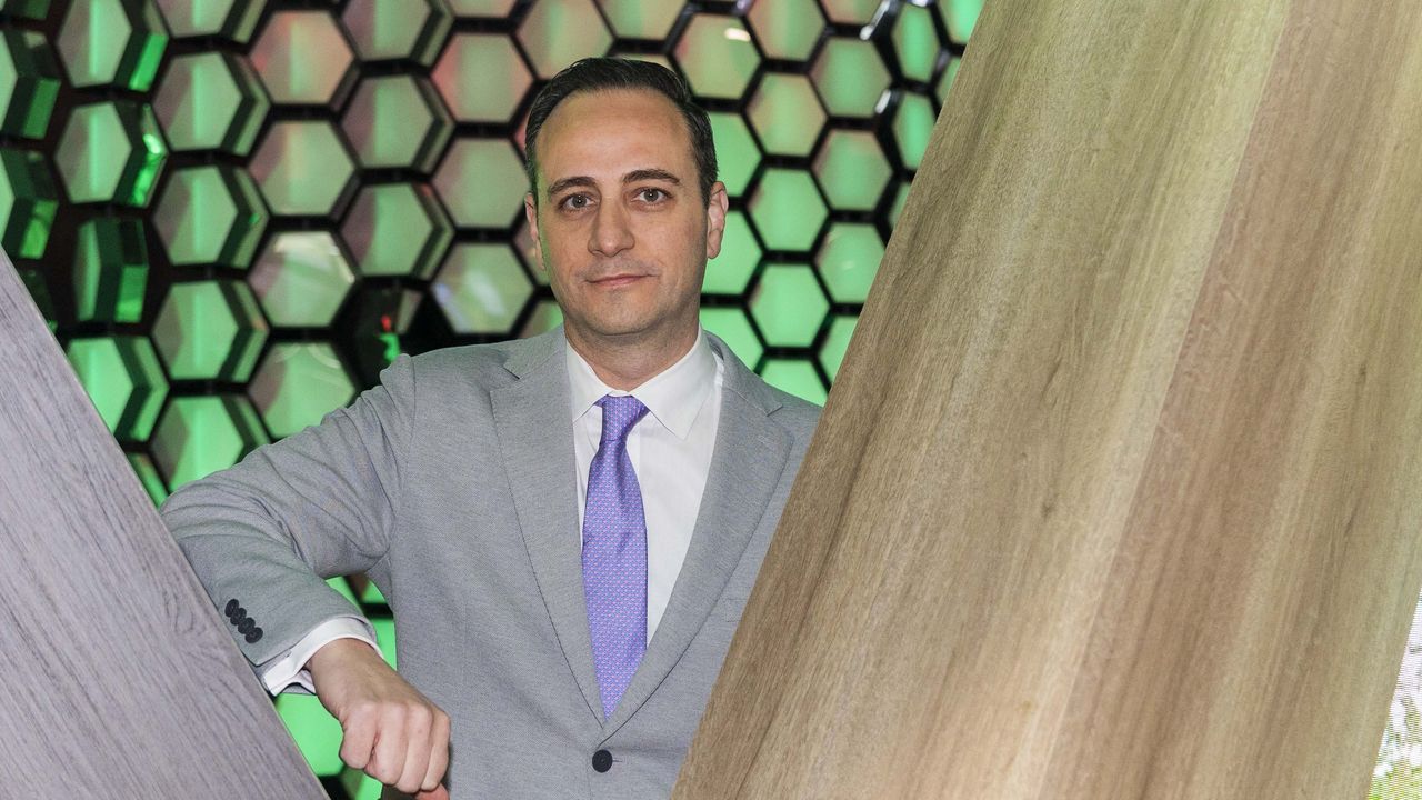 Protagonistas gallegos del 23F.Marcos Roel, el pasado enero en la feria Fitur de Madrid.