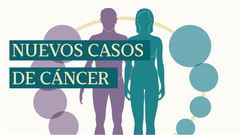 Los cánceres más diagnosticados en España en 2023 serán, como el año anterior, el
cáncer colorrectal, de mama, pulmón, próstata y vejiga urinaria